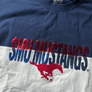 SMU Mustangs T-Shirt - NWT - Gameday Couture Women's Size Medium